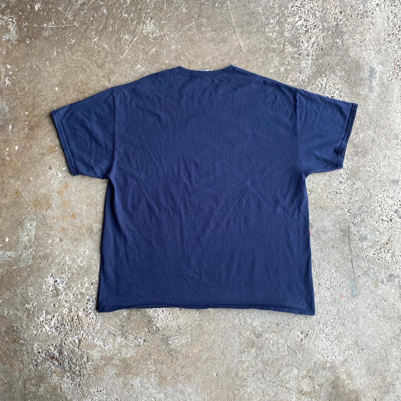 Navy Graphic Beer T-Shirt - 2XL