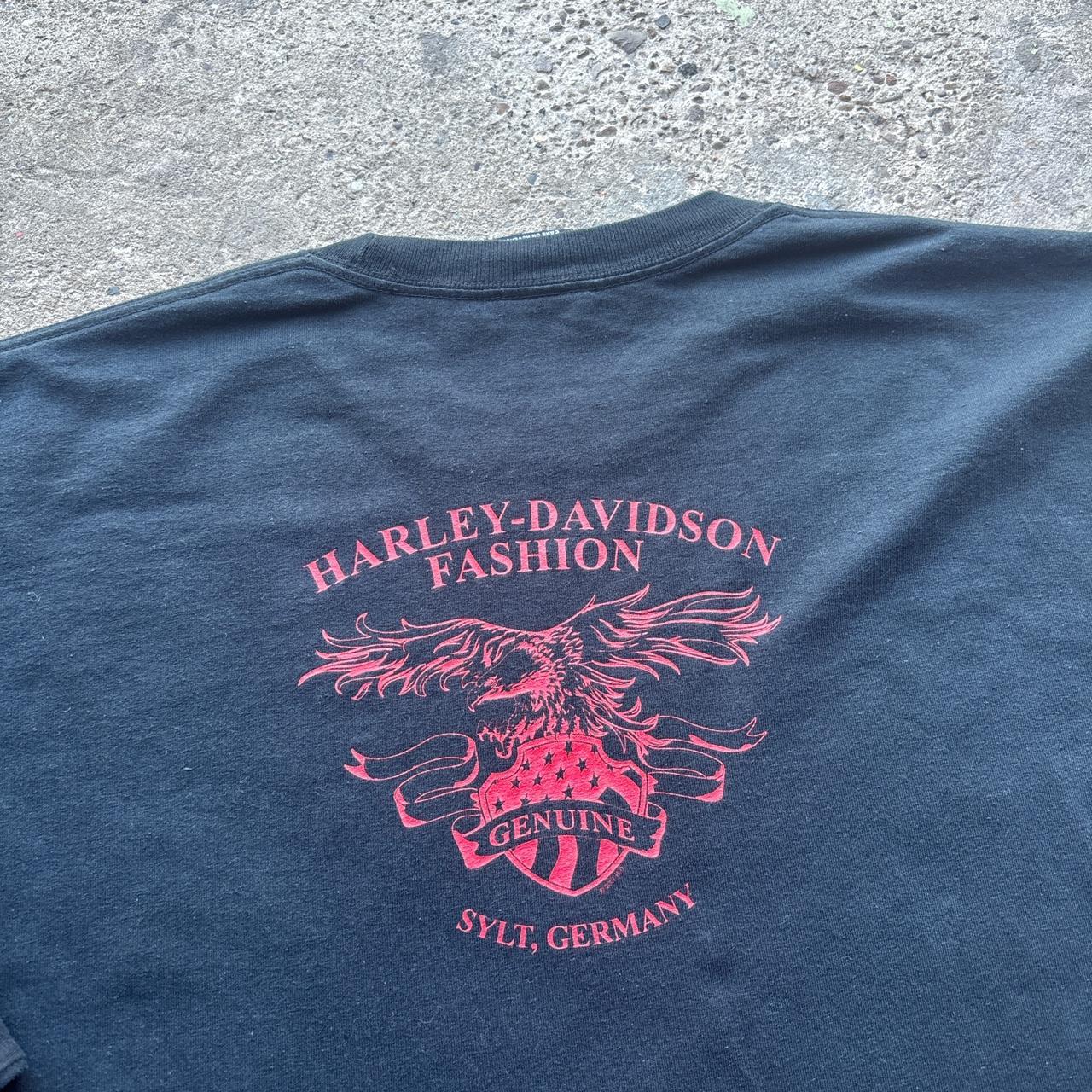 2007 Black Harley Davidson Long Sleeve top