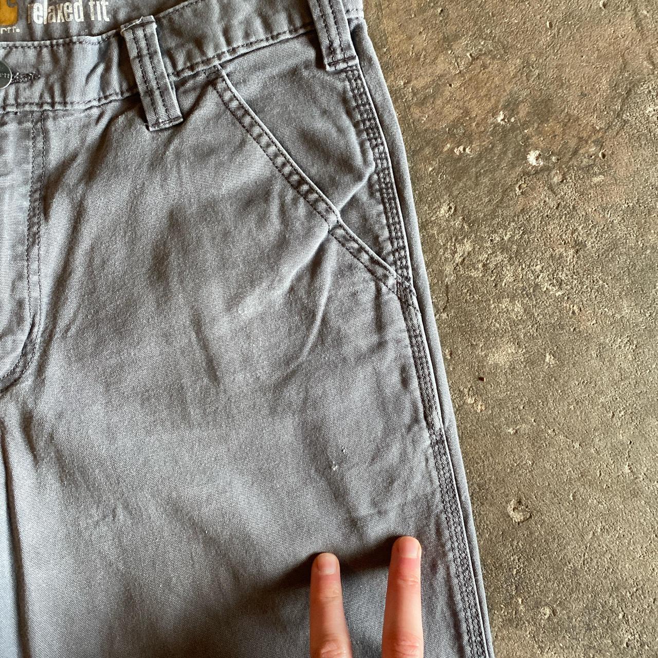 Grey Carhartt Carpenter Pants - W34