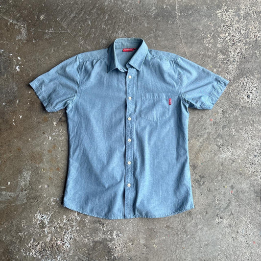 Blue Denim ‘Kickers’ Short Sleeve Shirt