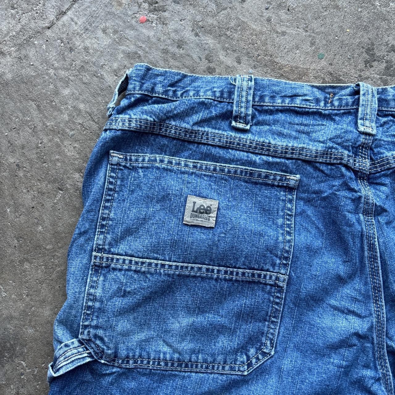 Blue denim Lee Jorts