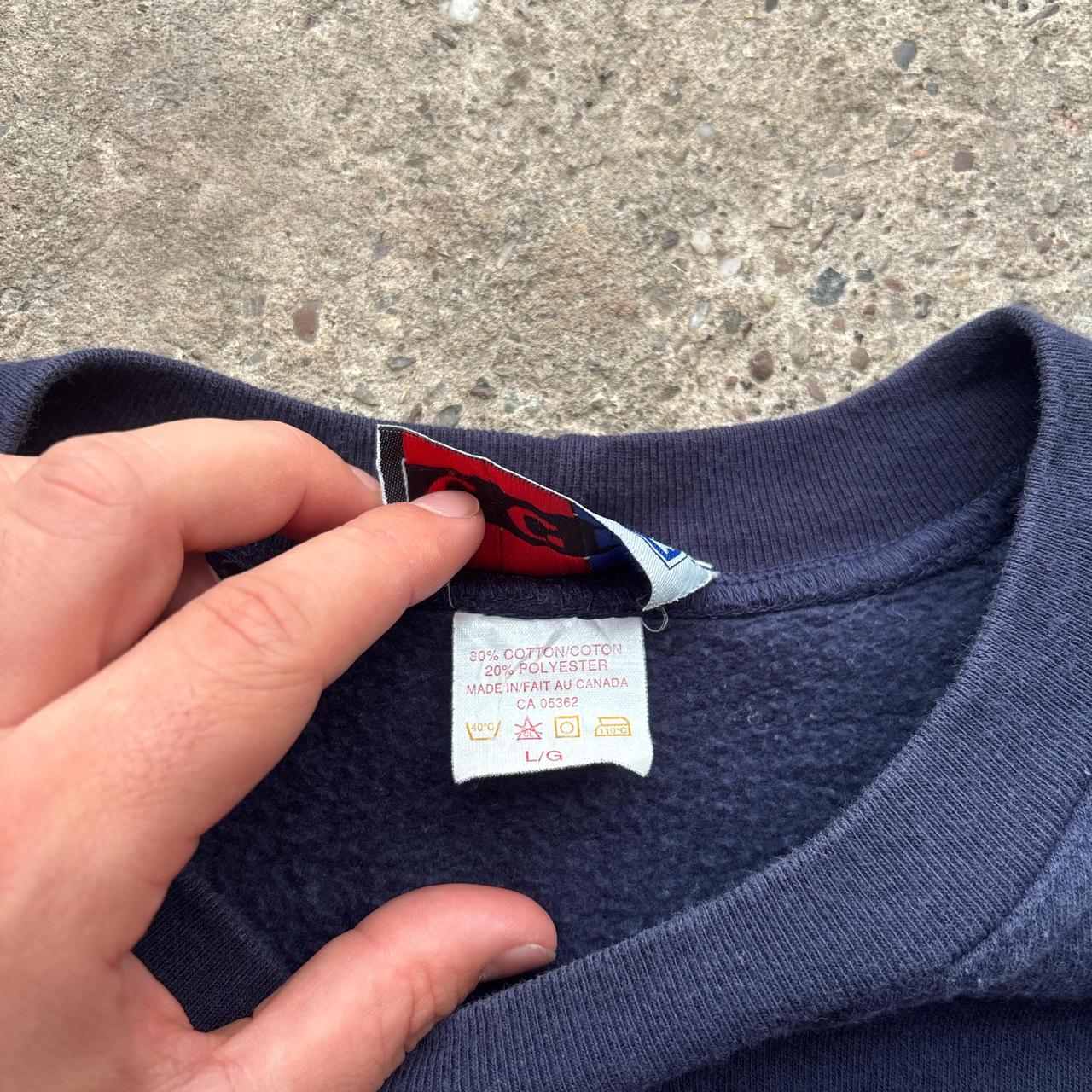 Navy CCM ‘TACKS’ sweatshirt