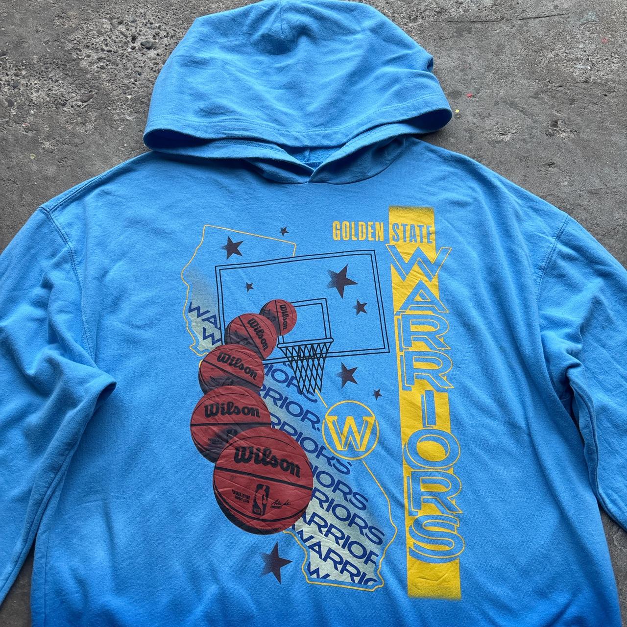Blue NBA graphic hoody - XL