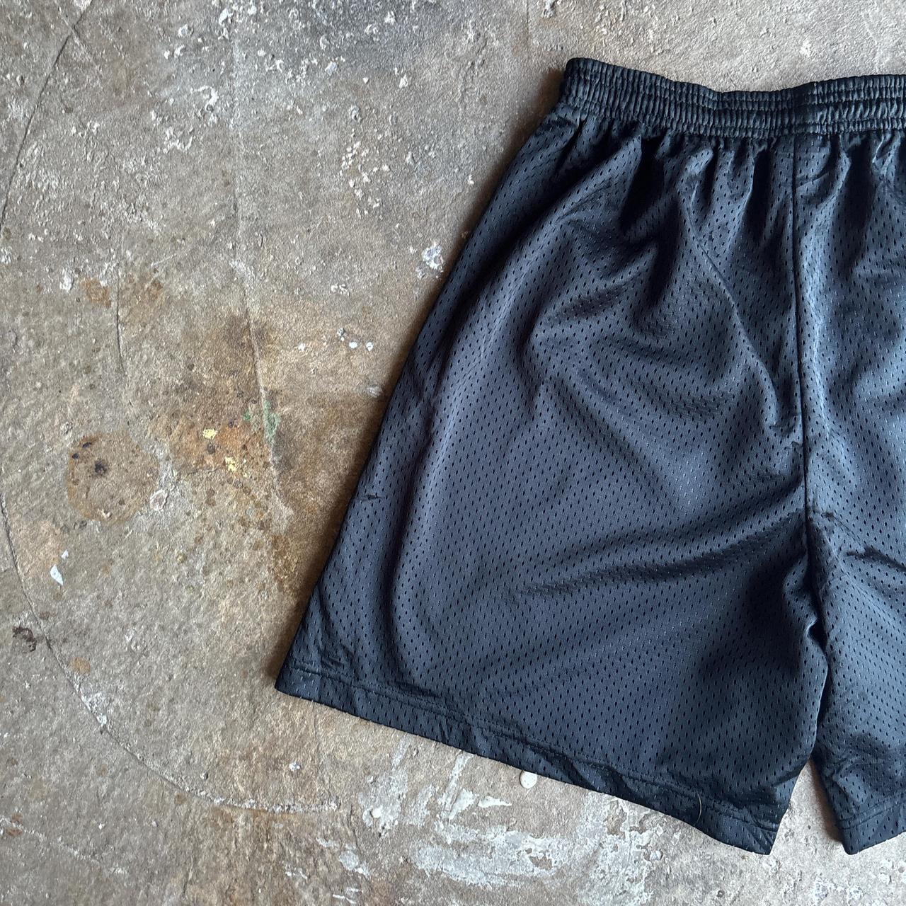 Black Mesh Basketball Shorts