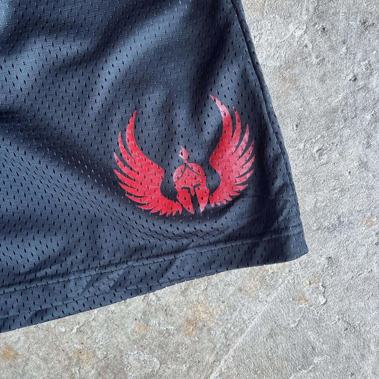 Black Mesh Basketball Shorts