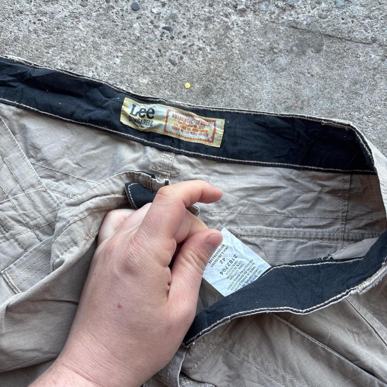 Y2K Tan Lee shorts