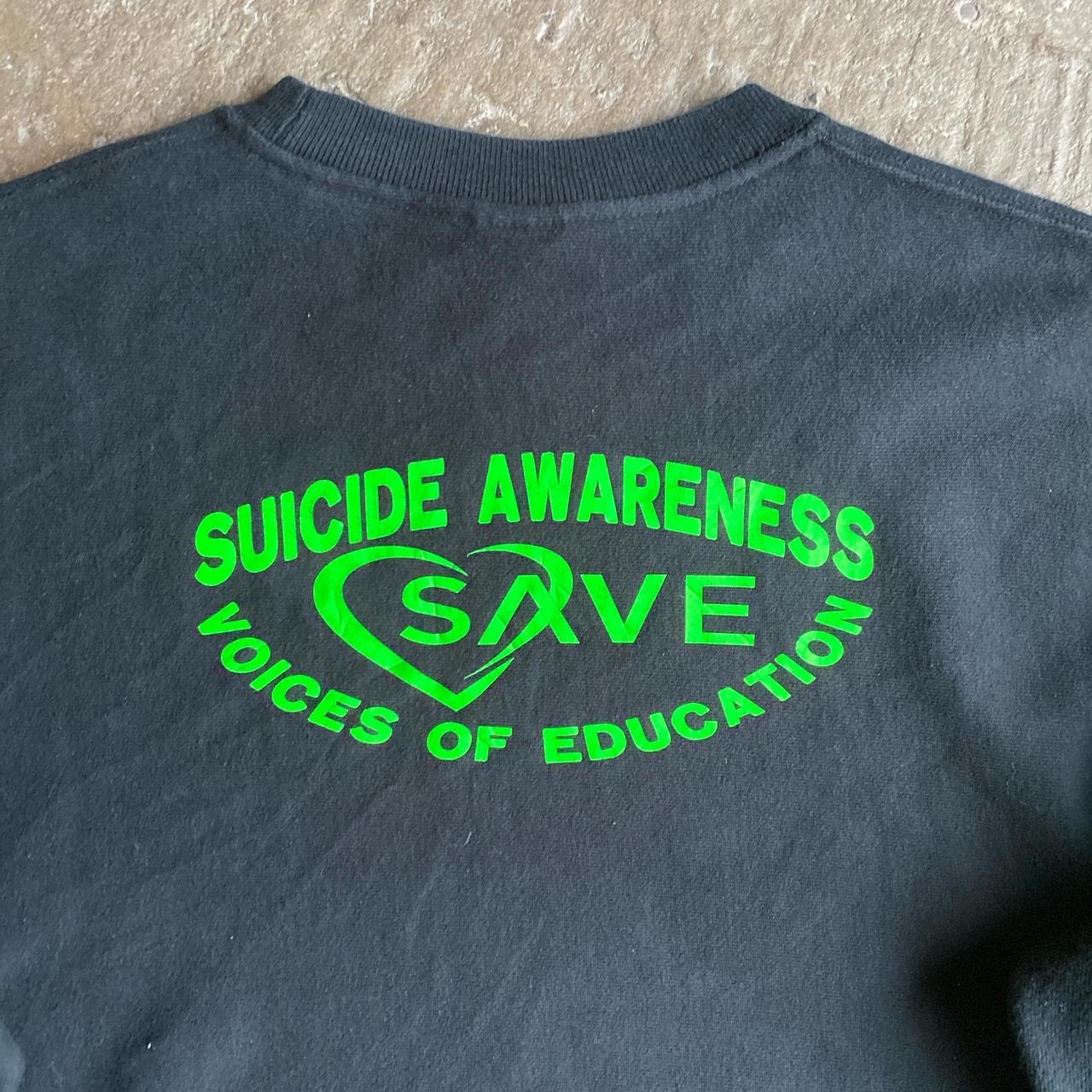 Black Champion Reverse Weave Graphic Sweatshirt - M