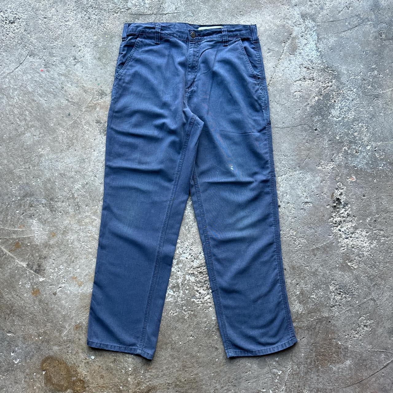 Navy Carhartt carpenter pants