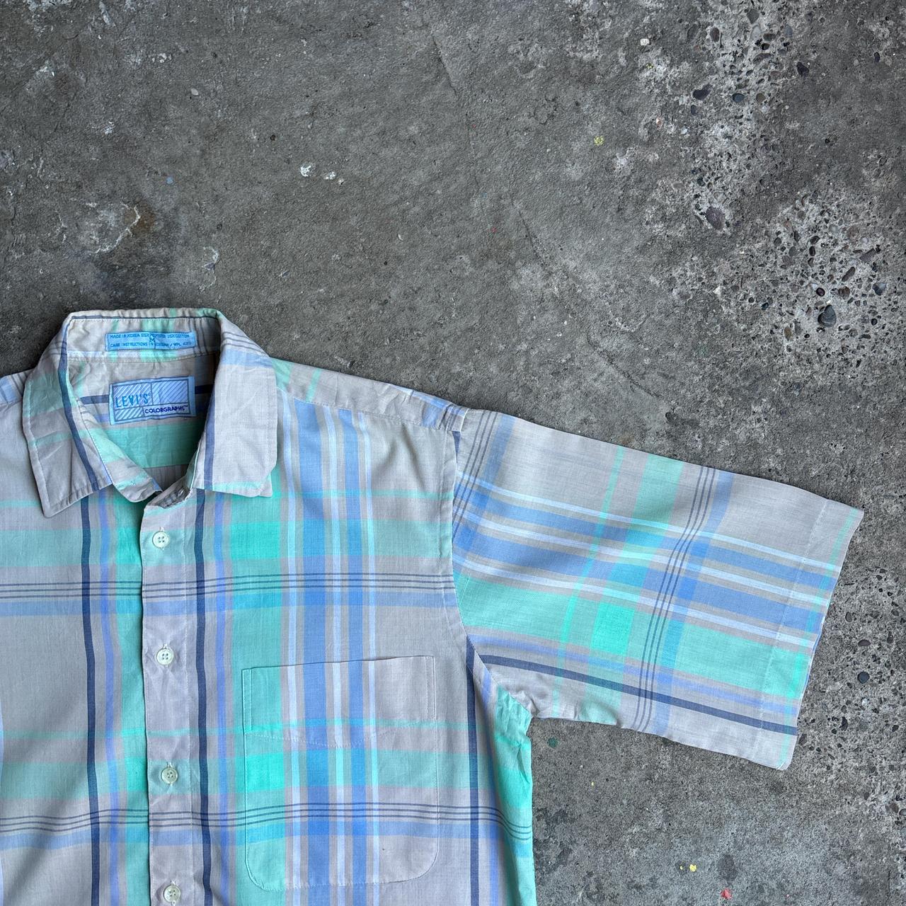 Vintage 90s Levi’s Striped Short Sleeve Shirt