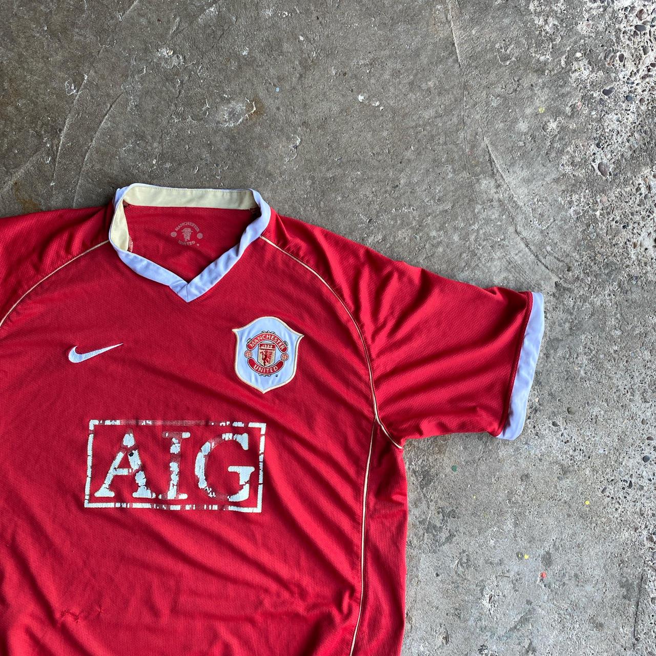 Manchester United 2006/07 Nike Home Shirt - L