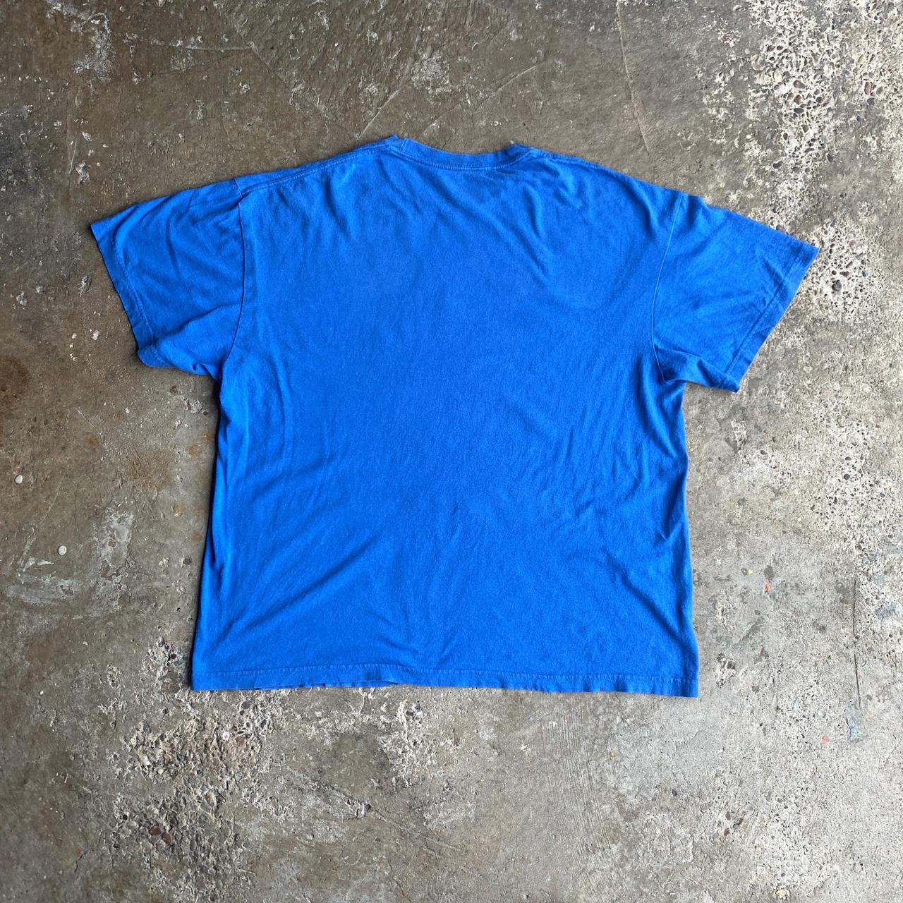 Blue Graphic Beer T-Shirt - 2XL
