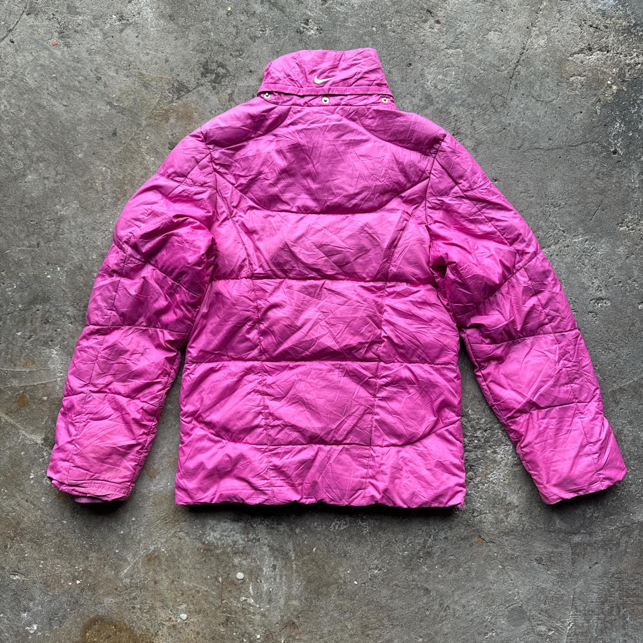 00s pink Nike puffer jacket