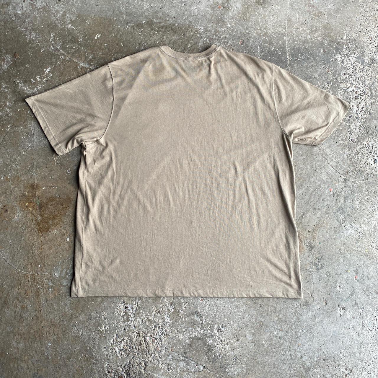 Tan Carhartt Single Pocket T-Shirt - 3XL