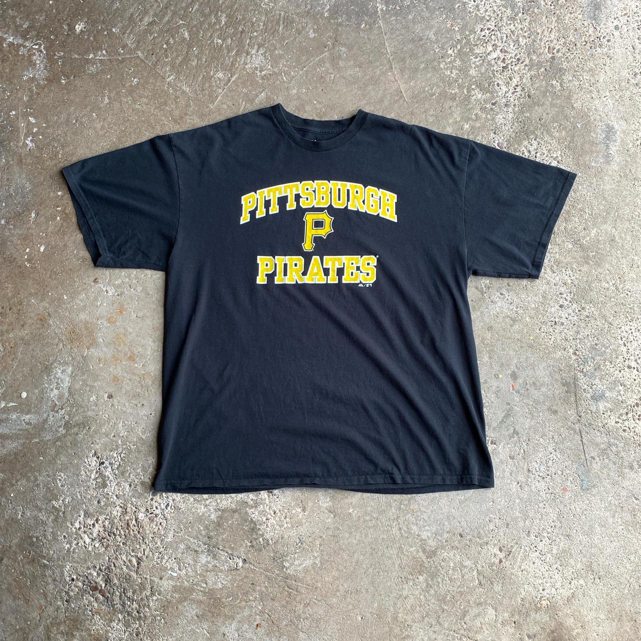 Black Pittsburgh Pirates Graphic T-Shirt - 2XL
