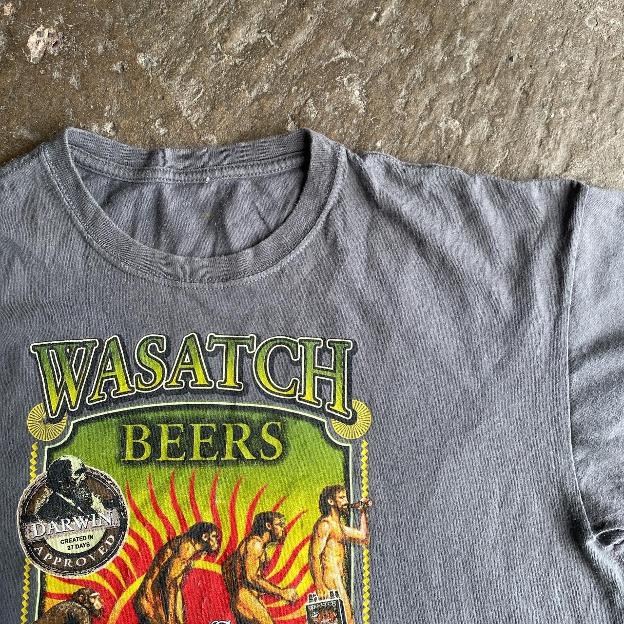 Grey ‘Wasatch Beers’ Graphic Bar T-Shirt