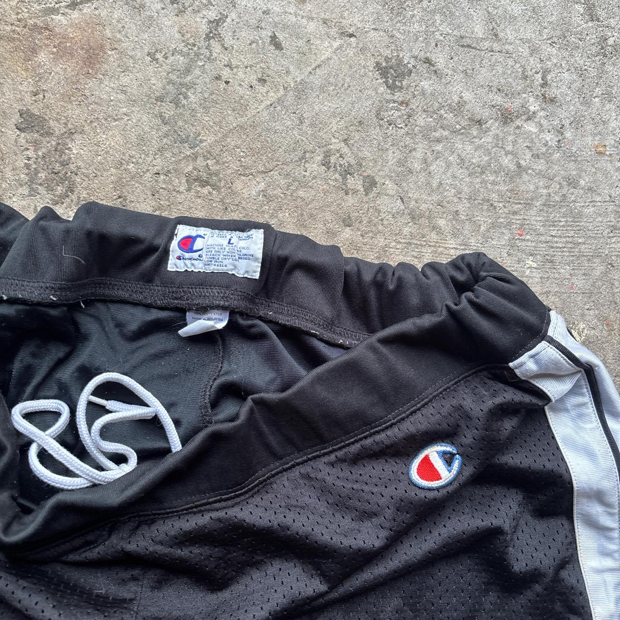 Vintage Black Champion basketball shorts
