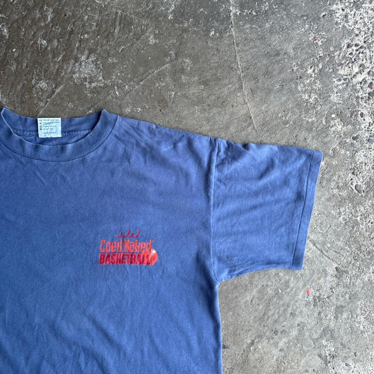 Vintage Blue 90’s Graphic Basketball T-Shirt - XL