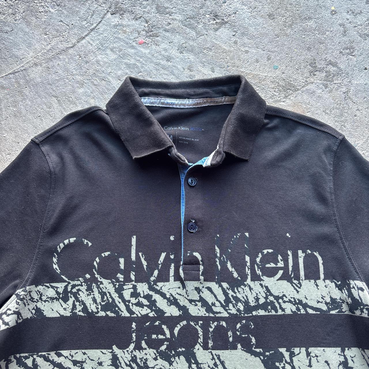 Black Calvin Klein Jeans Polo shirt - M
