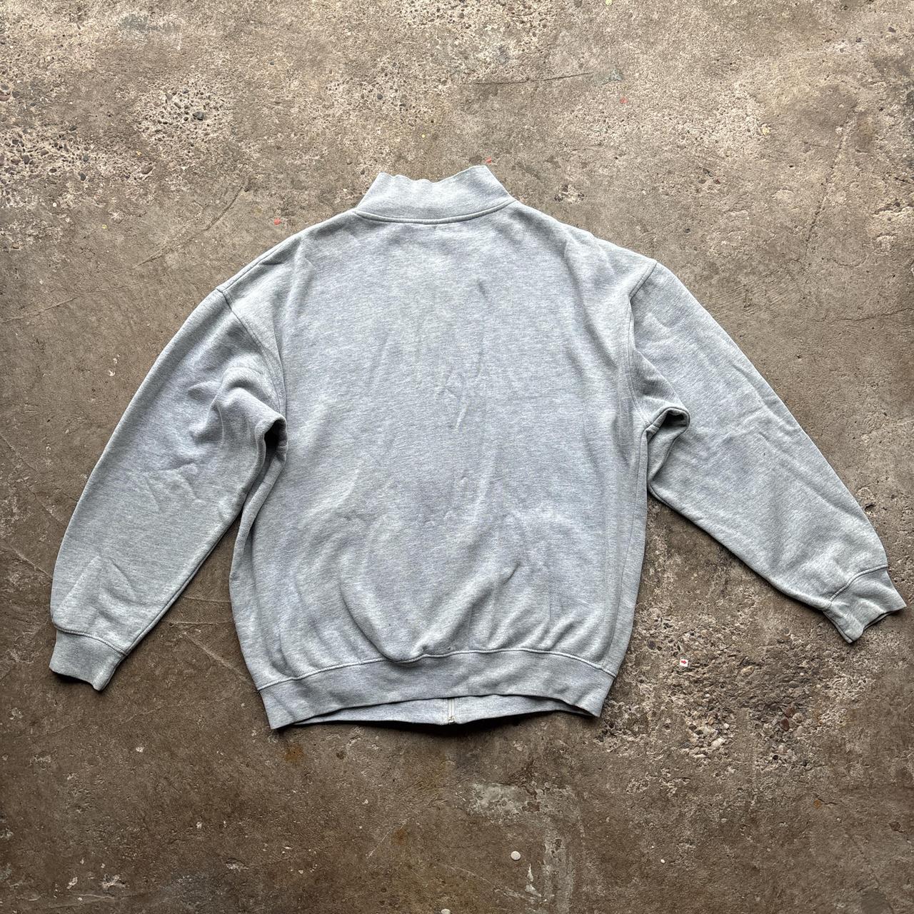 00s Grey Gola zip-up sweatshirt