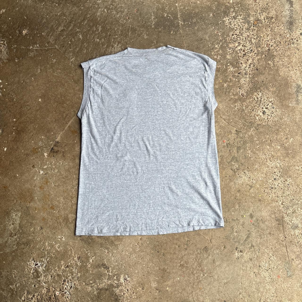 Grey Vintage 90’s Graphic T-Shirt Vest