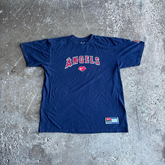 Navy Los Angeles Angels Graphic Nike T-Shirt - M