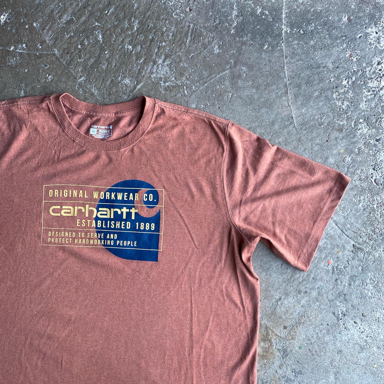 Peach Graphic Carhartt T-Shirt - 3XL