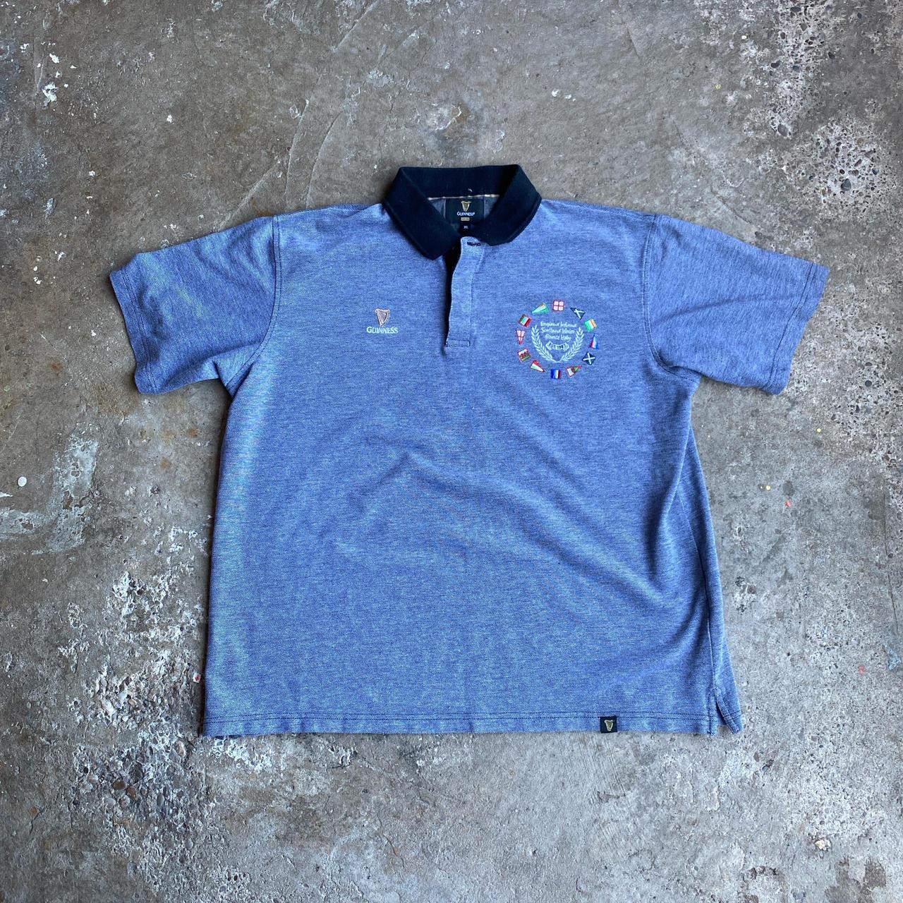 Grey Guinness ‘Six Nations’ Polo Shirt