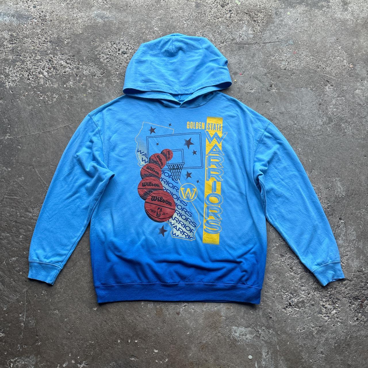 Blue NBA graphic hoody - XL