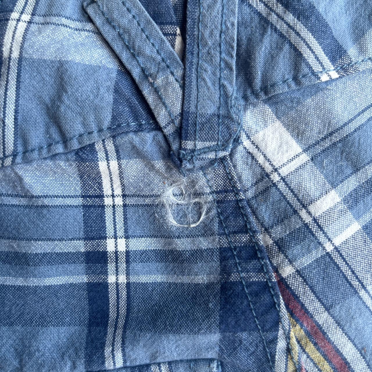 Blue Checkered 5DSL Shorts