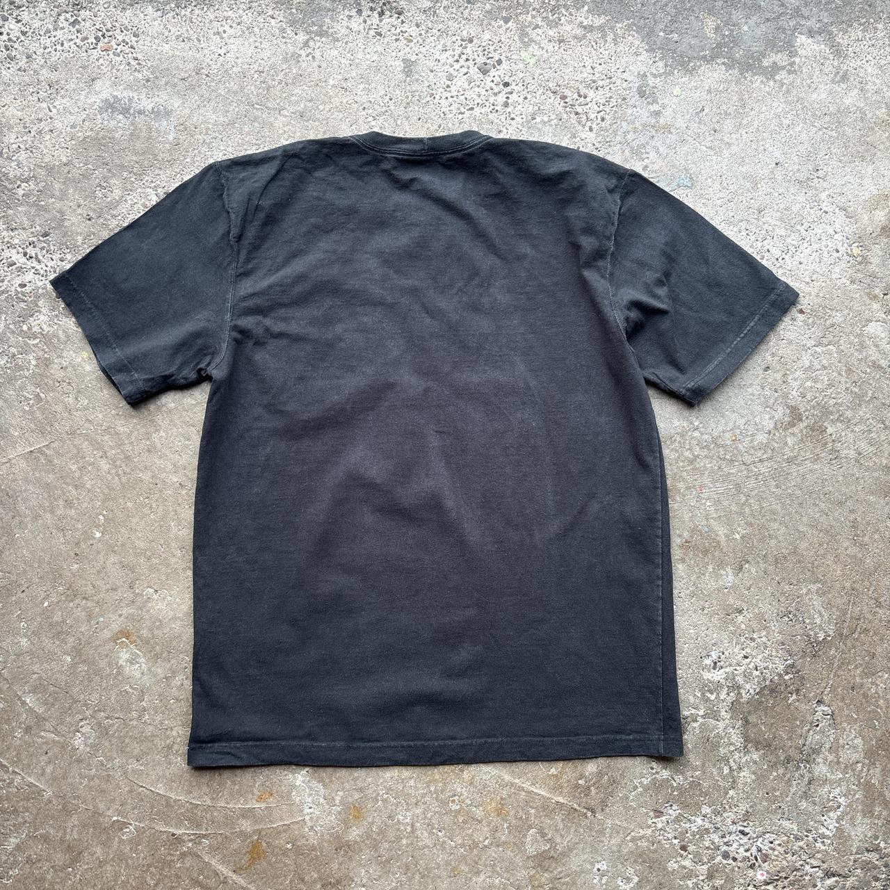 Black Carhartt single pocket tee - M
