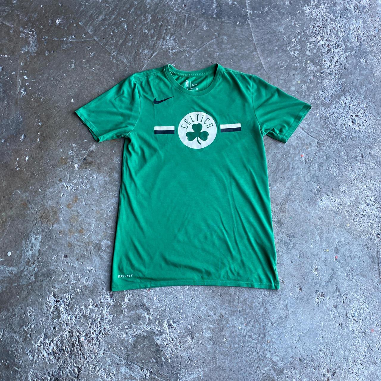 Green Nike Boston Celtics Athletic T-Shirt - S