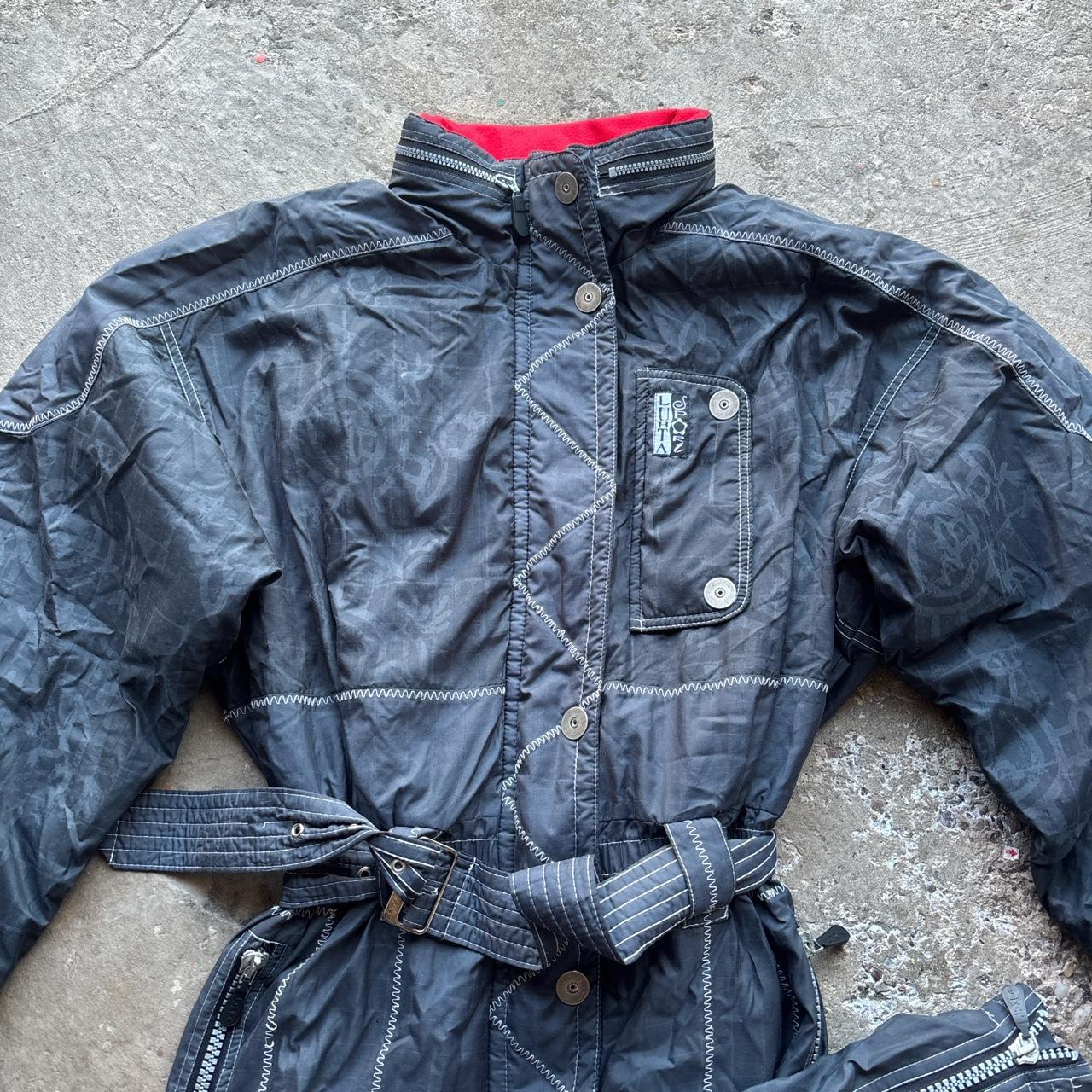 Black and red Luhta Sport ski suit