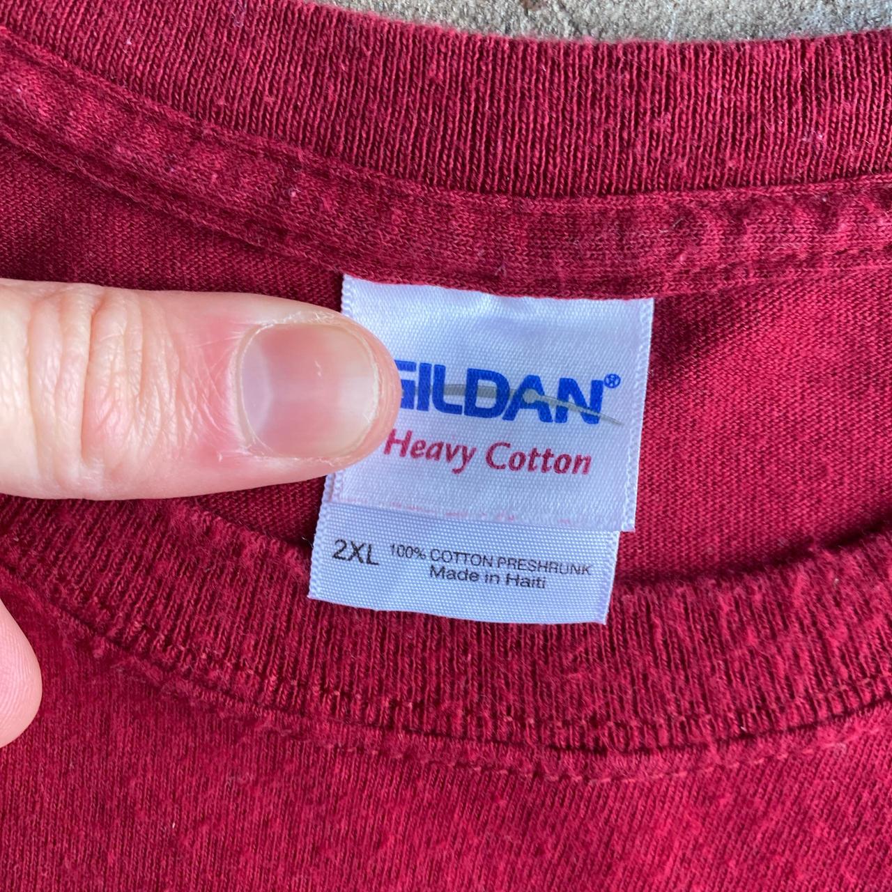 Burgundy Jacks Rum Hut Graphic Bar T-Shirt 2XL