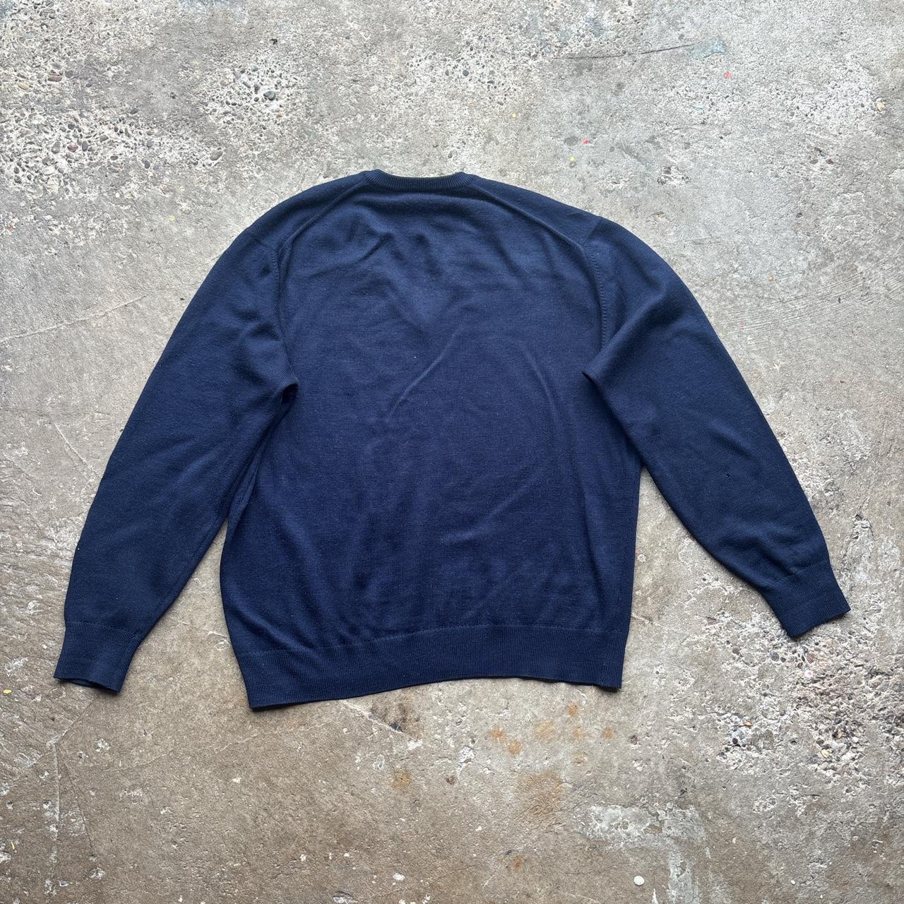 Vintage Lacoste v-neck sweater - L