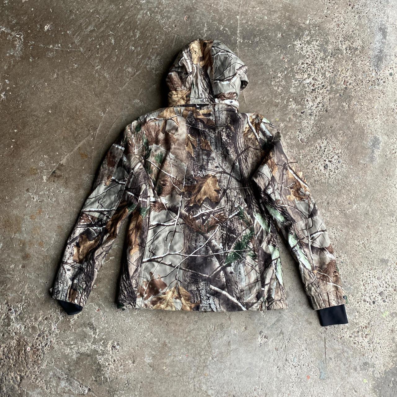 Real Tree Hooded Full-Zip Jacket- S