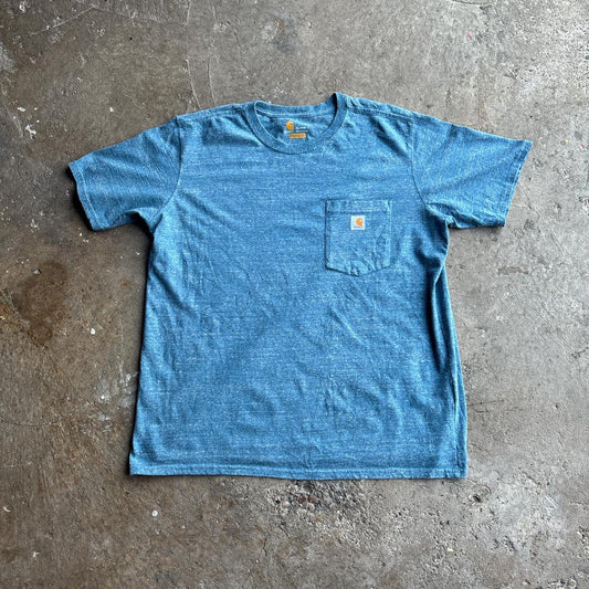 Textured Light Blue Classic Carhartt T-Shirt