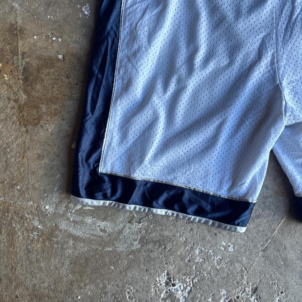 White & Blue ‘Footaction’ Basketball Shorts