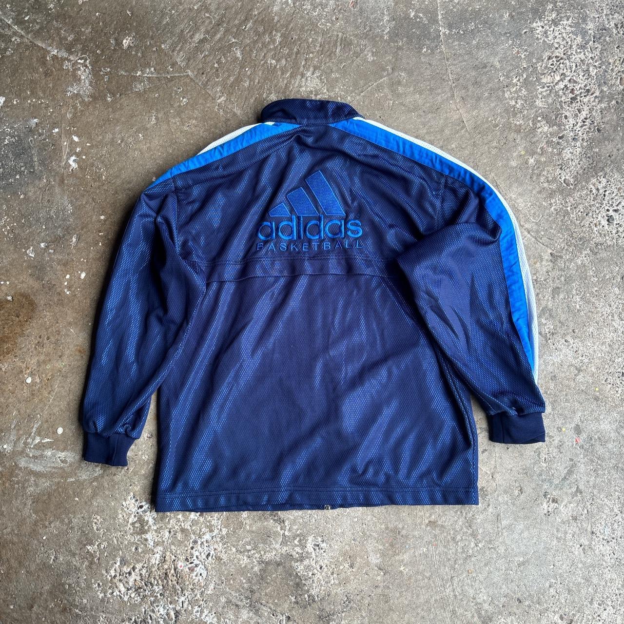 Blue Adidas 00’s Basketball Tracksuit Top