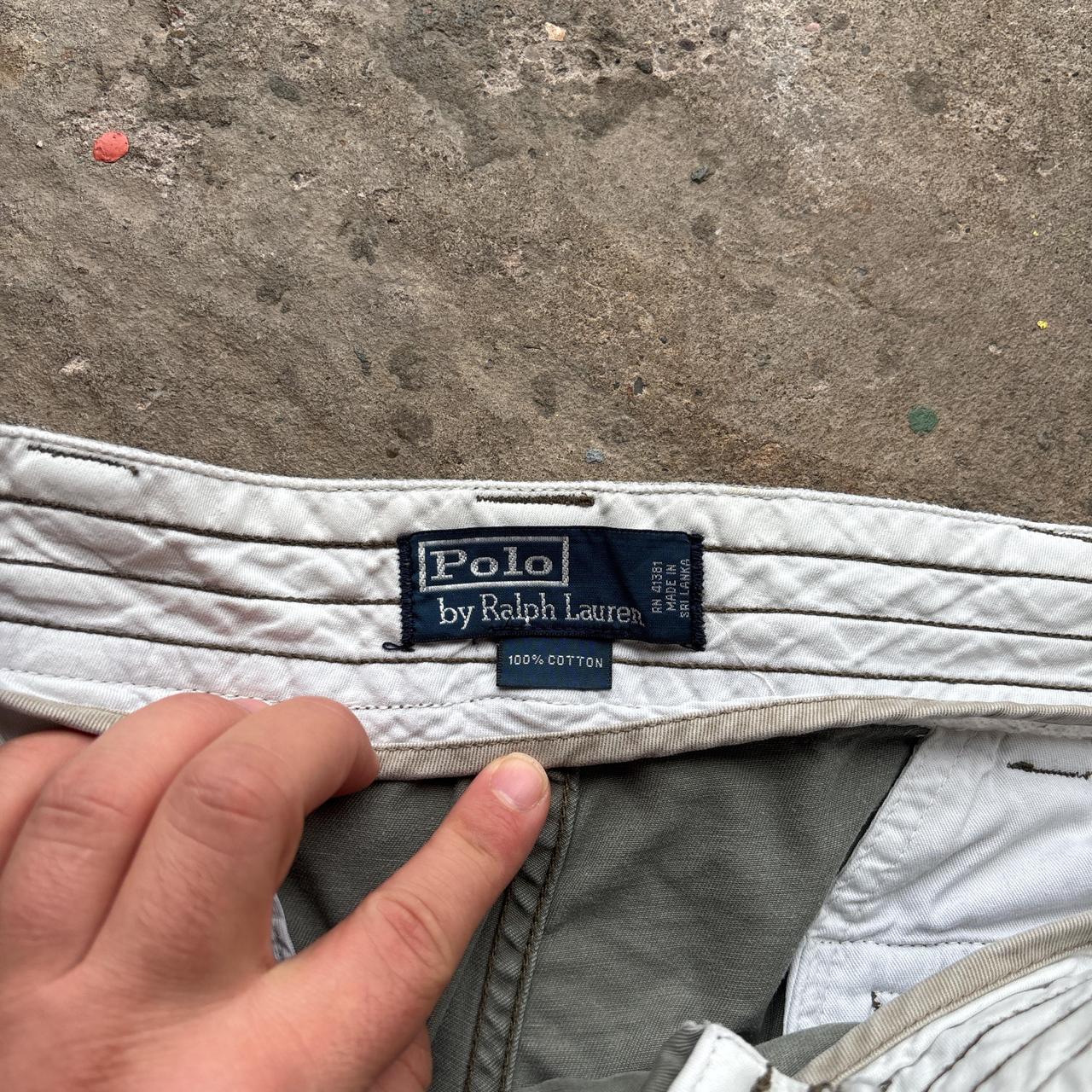 Khaki Polo Ralph Lauren Cargo Shorts - W38