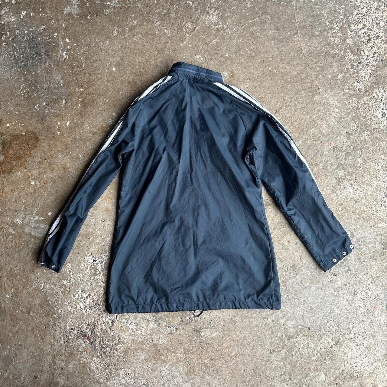 Navy Blue Adidas Windbreaker - 12 (women’s)