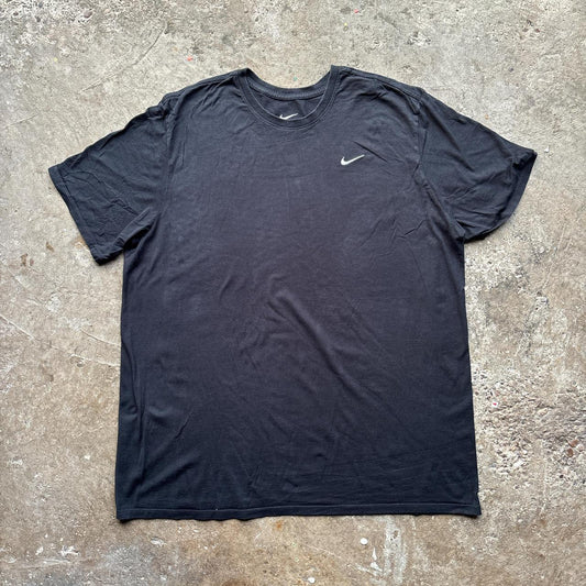 Black Nike t-shirt with embroidered logo