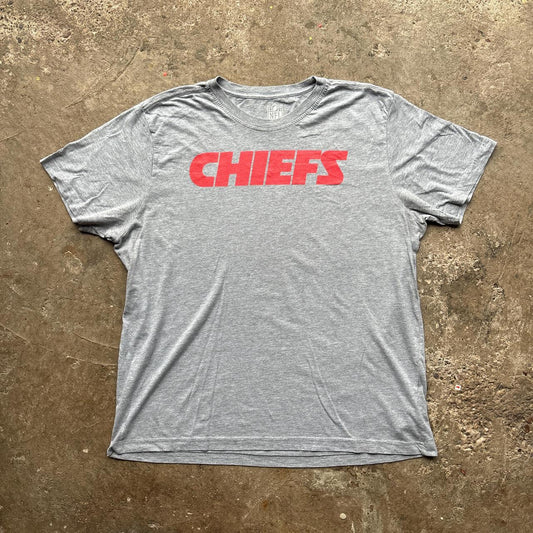 Grey and red NFL Kansas City Chiefs T-shirt