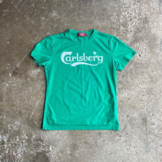 Green Carlsberg Official Graphic T-Shirt