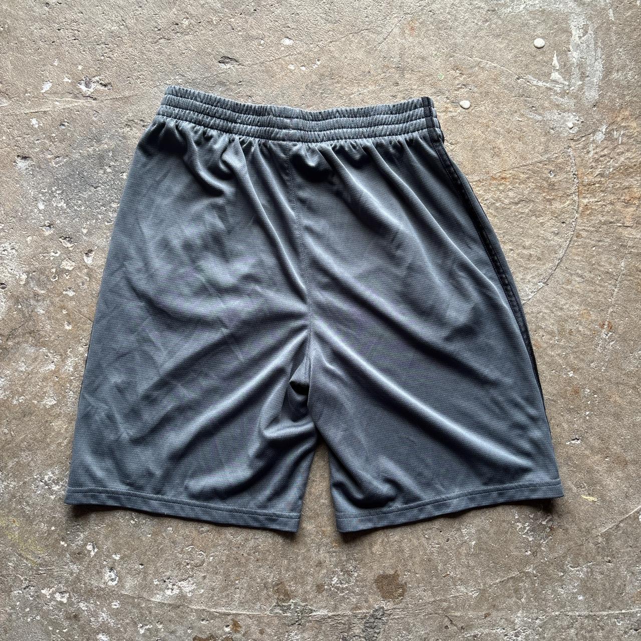 Grey Adidas Basketball Shorts - L
