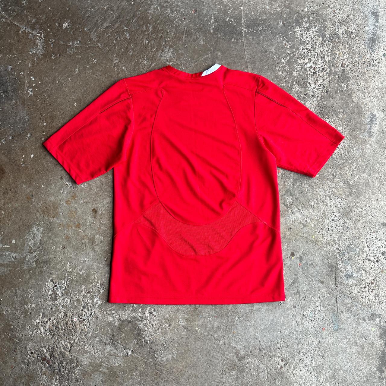 Red Wales Reebok 2007 Rugby Union Shirt - XL