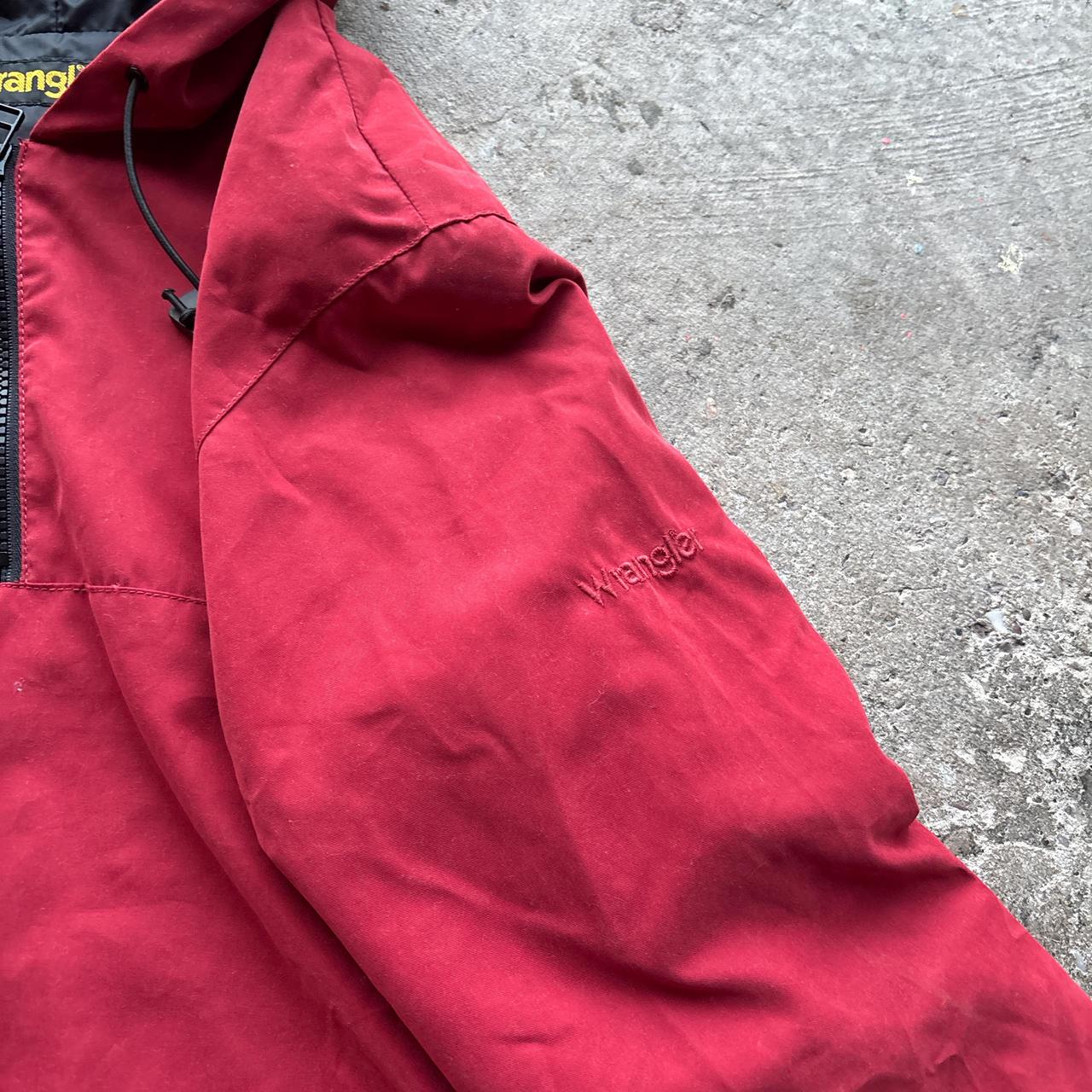 Red Wrangler active jacket with embroidered logo
