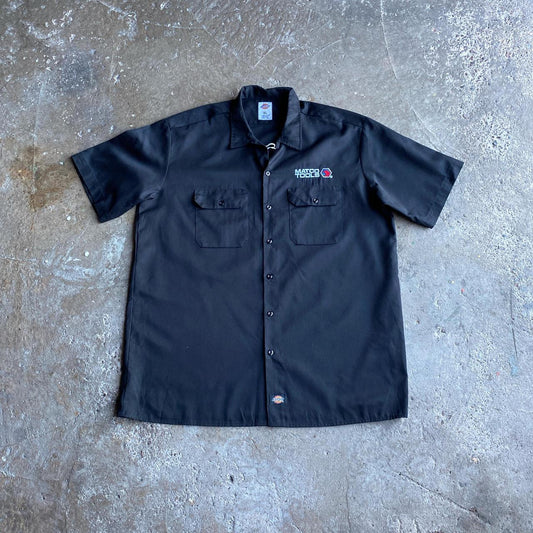 Black Dickies Short Sleeve Workwear Shirt - XL