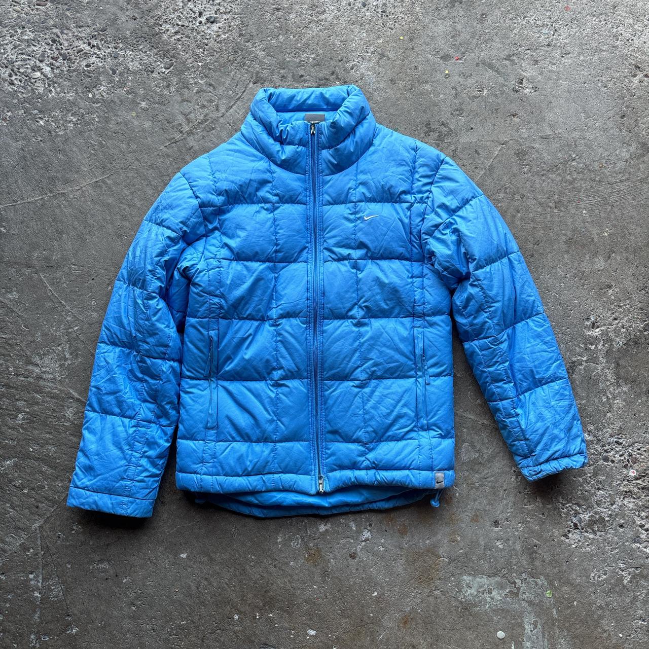 00s Blue Nike Puffer - S