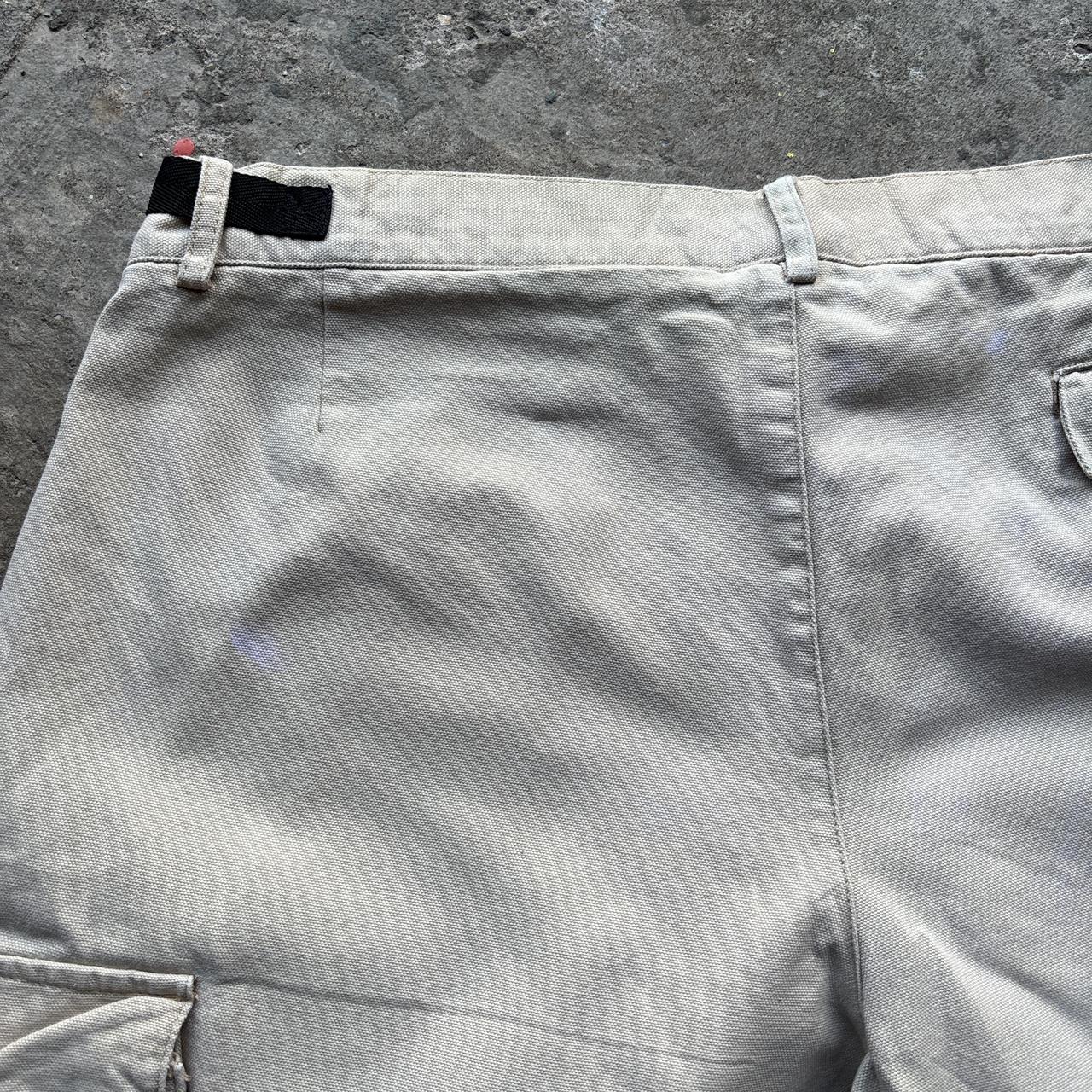 Tan Napapijri cargo shorts