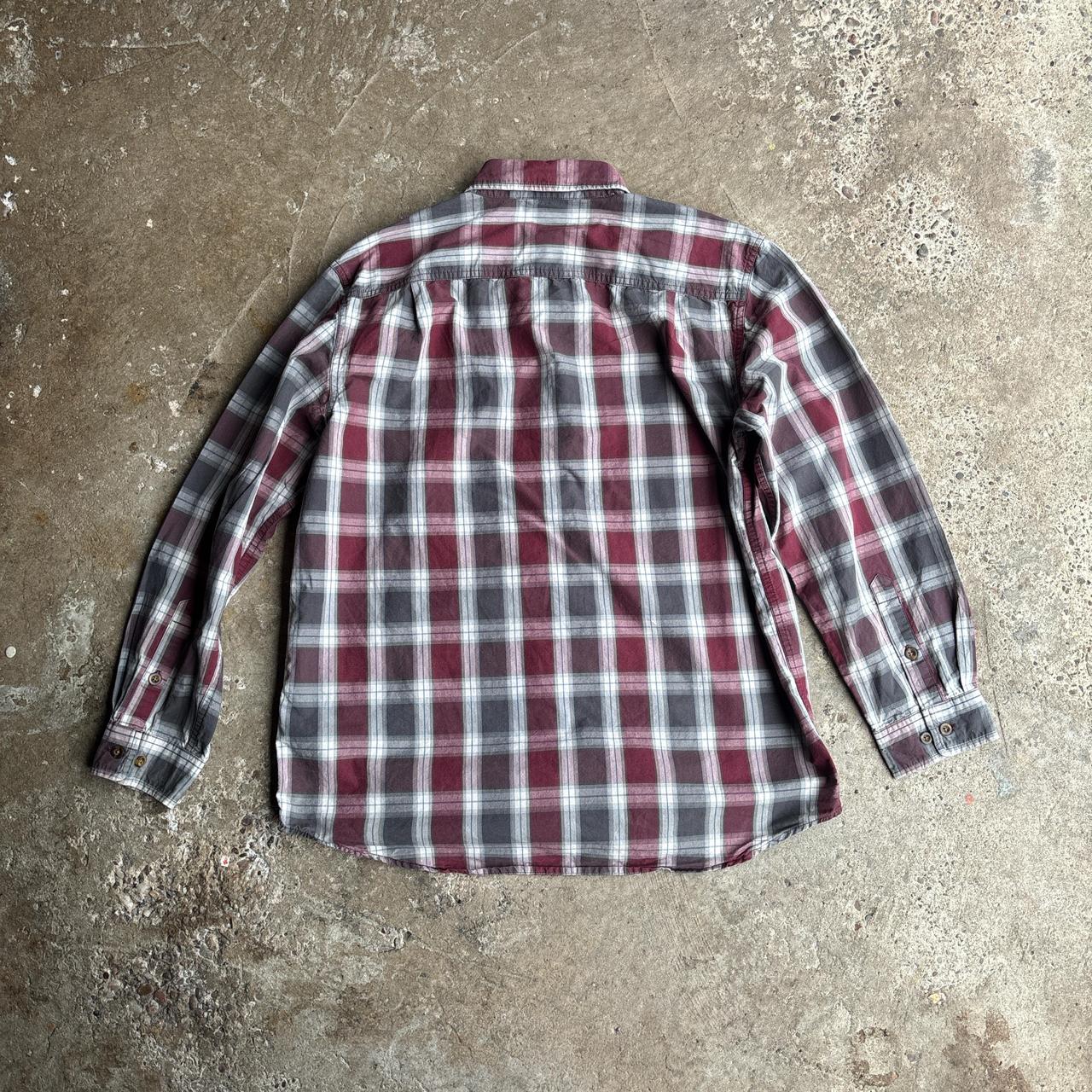 Red & Black Checkered Carhartt Shirt